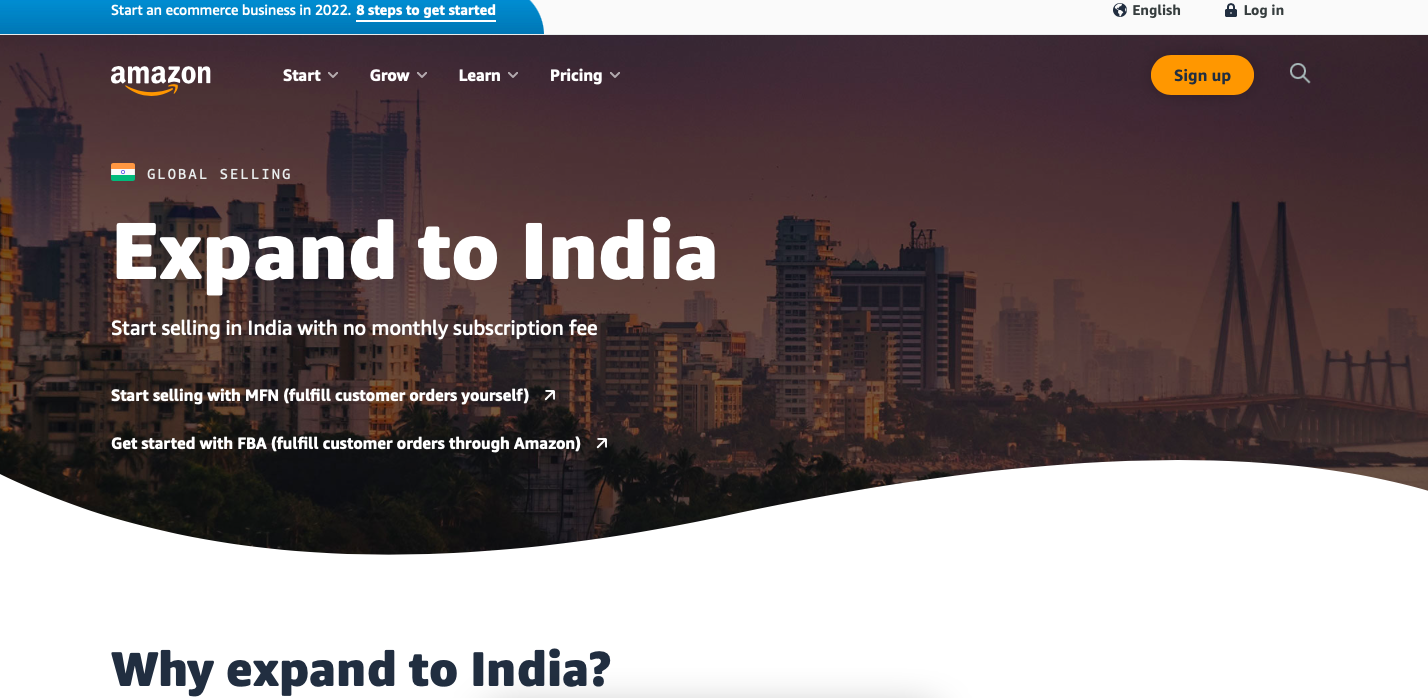 Как выйти на рынок Индии с Amazon? Гайд