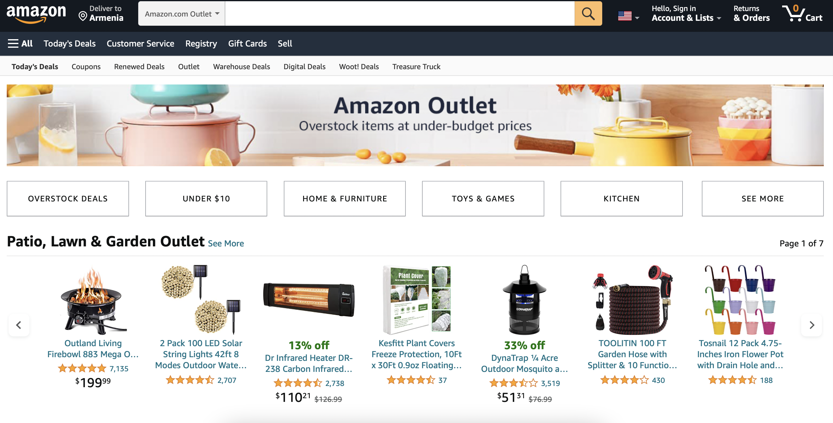 What is Amazon Outlet and how does it work?