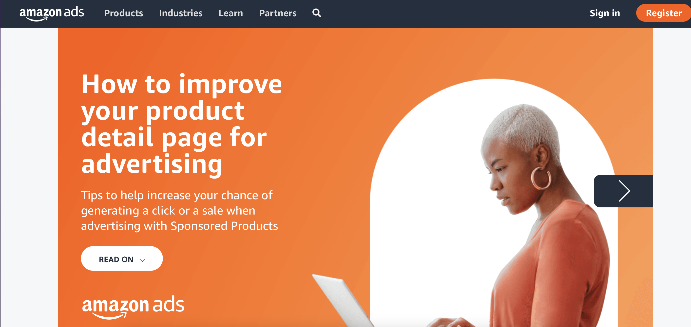 Steps to improve Amazon listing for Sponsored Products ads