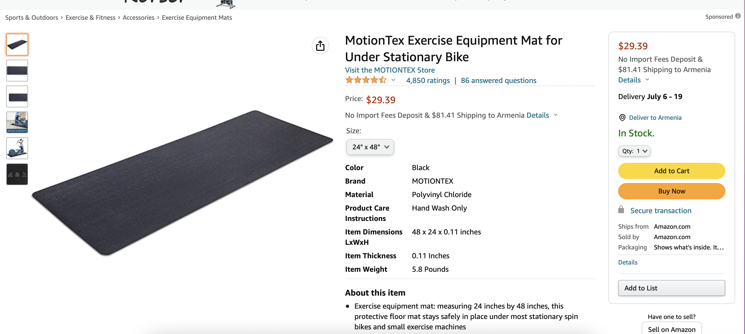 Amazon startup ideas: Workout products